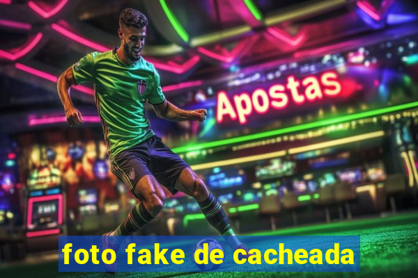 foto fake de cacheada